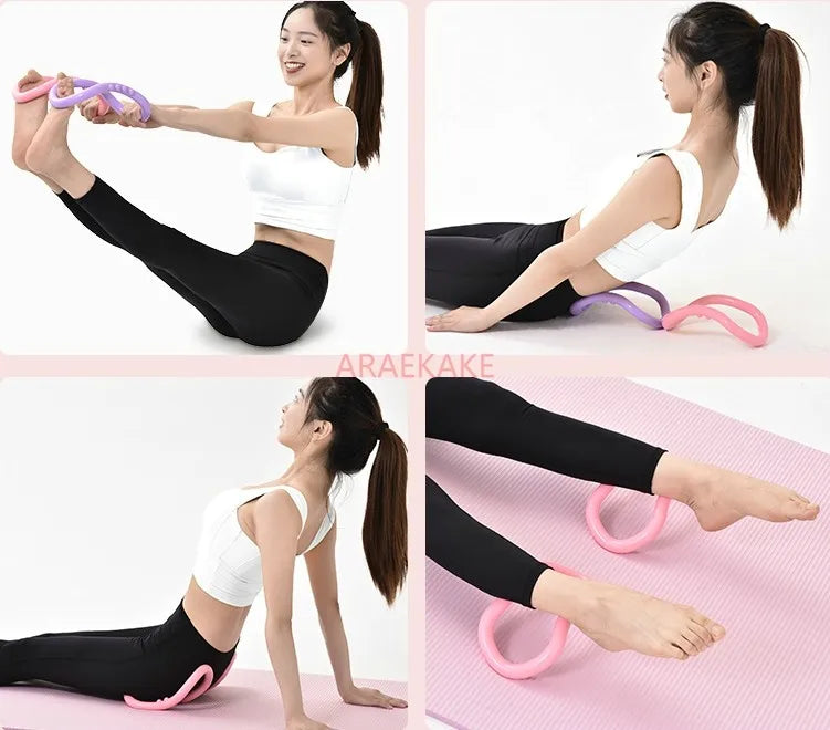 Yoga ring for correcting leg shape, shoulder opening and back beautification, shaping thin calves, yoga ring for Pilates