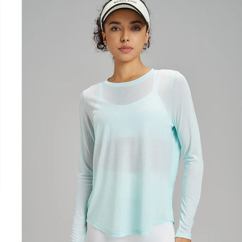 Coverall Long Sleeve Quick Dry T-Shirt