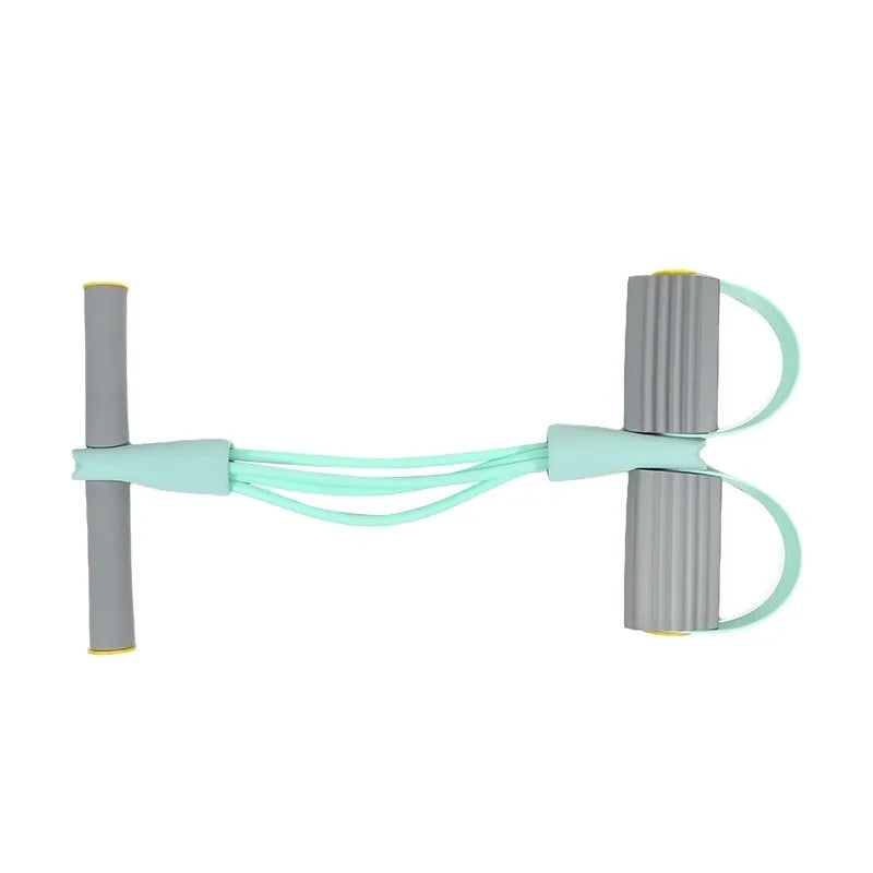 4-Tube Yoga Pedal Puller Resistance Band