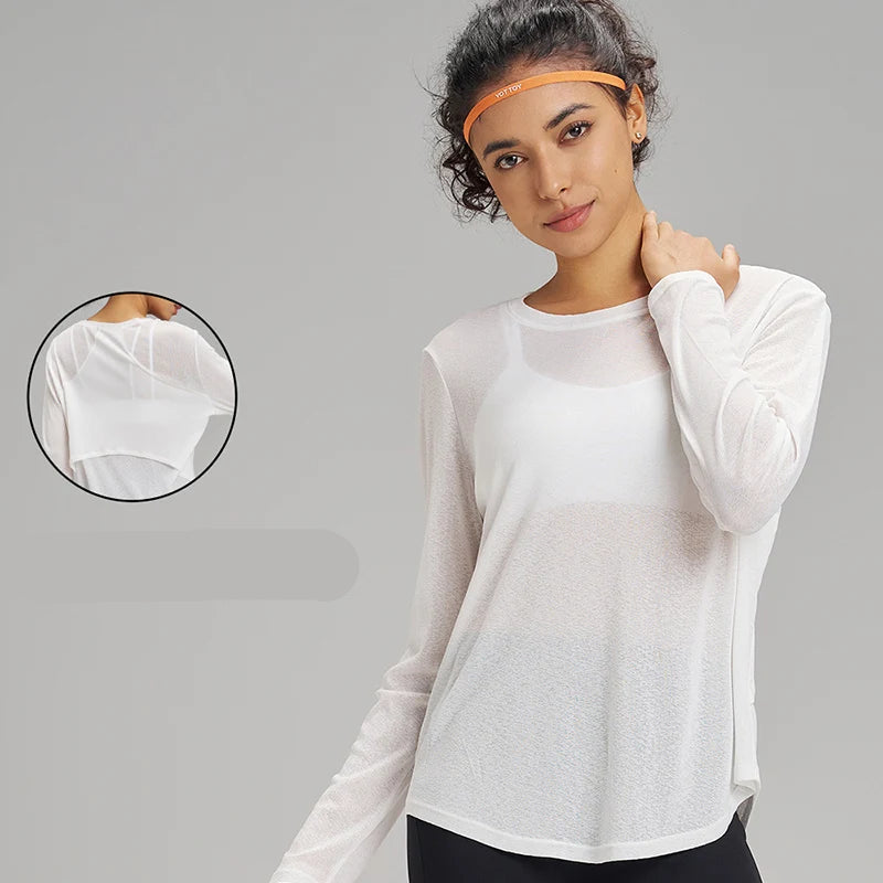 Coverall Long Sleeve Quick Dry T-Shirt