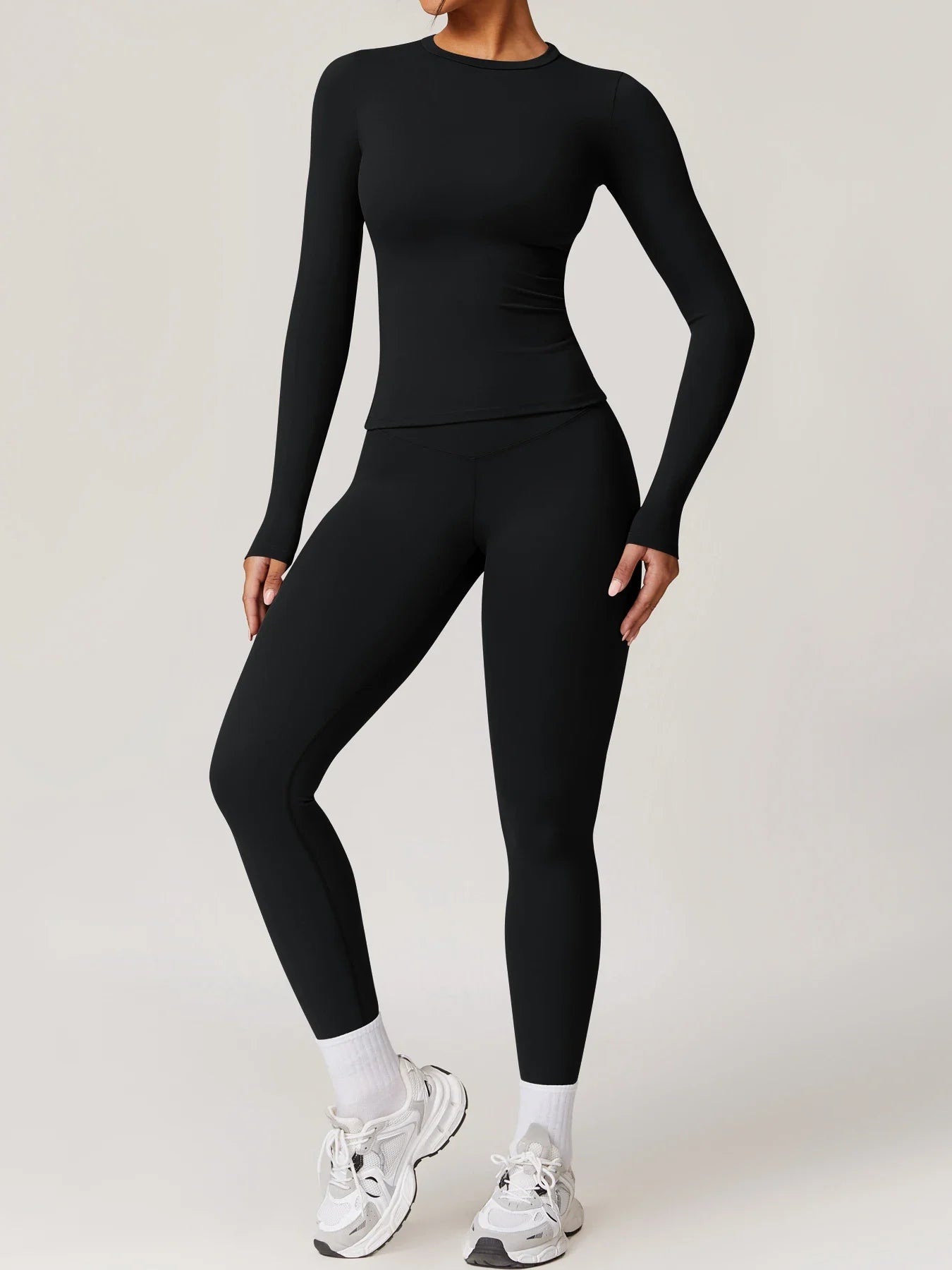Women Yoga  Long Sleeves Tracksuit