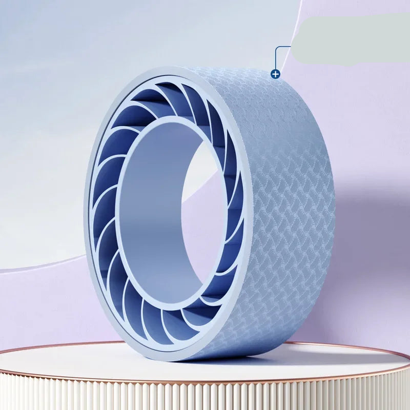 Home Yoga Wheel Exerciser beginner Pilates Ring Sports fitness roller Muscle Massage open back Training Yoga Balance Accessory