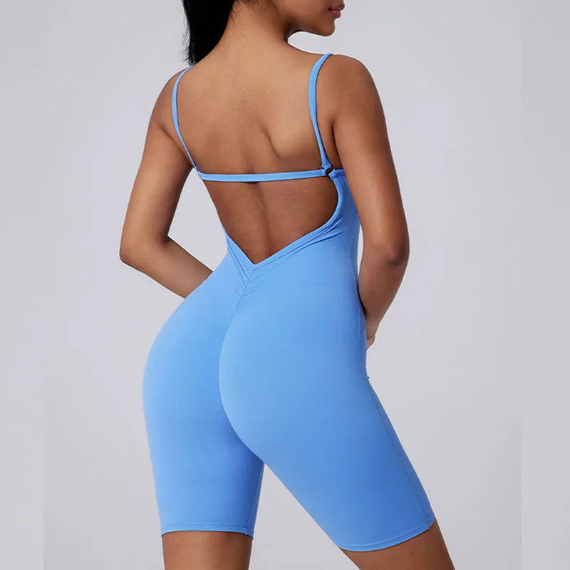 Cloud Rise SEXY Back Sports Jumpsuit