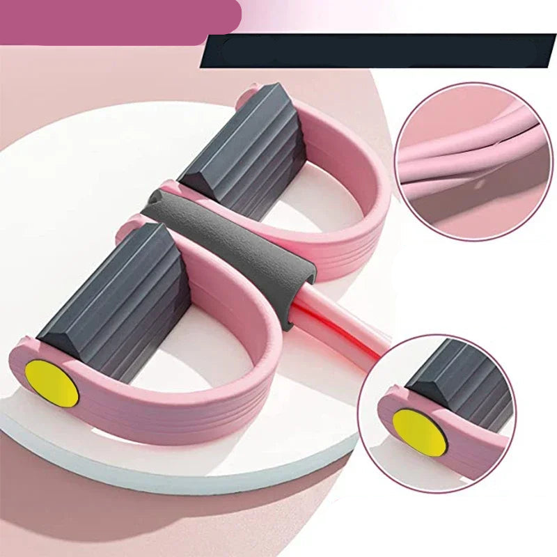 Resistance Bands 4-Tube Yoga Pedal Puller