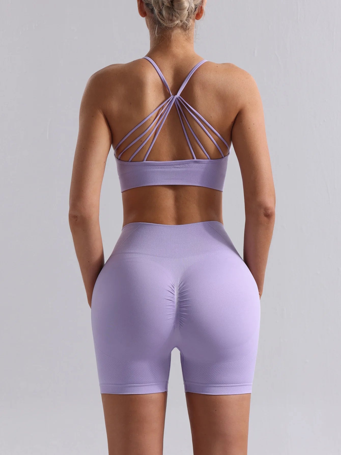 2 PCS Women's Seamless Yoga Set