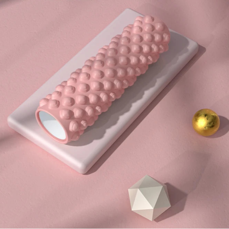 30cm Deep Tissue Foam Roller Massage Tool Pain Relief Training Fitness Pilates Sports Muscle Relaxation Yoga Column Gym Exercise