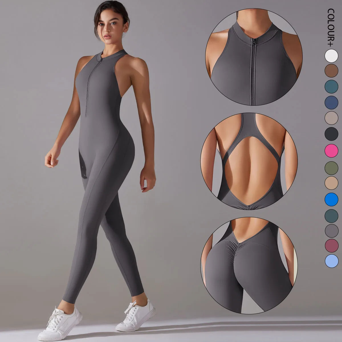 Tummy Control Butt Lifting Sport Bodysuits